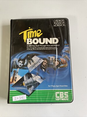 Time Bound / Timebound Commodore 64 / C128 CBS Software 1984 Complete 5.25