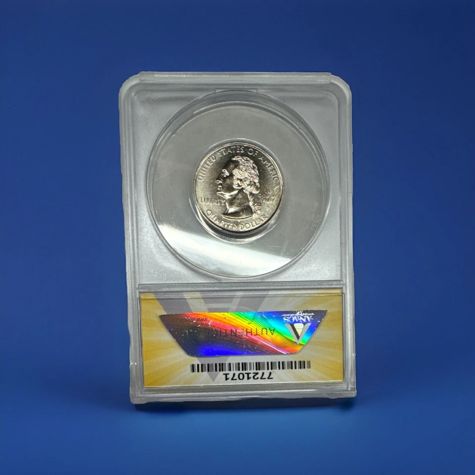 1999-D 25c MS66 Conneticut STATE QUARTER Anacs Graded Certified - Image 2 of 2