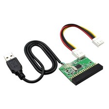 1.44MB 3.5" floppy drive connector 34 PIN 34P to USB cable adapter PCB board -.