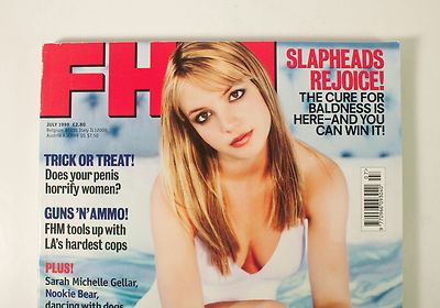 FHM UK july 1999　Britney Spears FHM Magazine - BRITNEY SPEARS - Sarah Michelle Gellar - July 1999