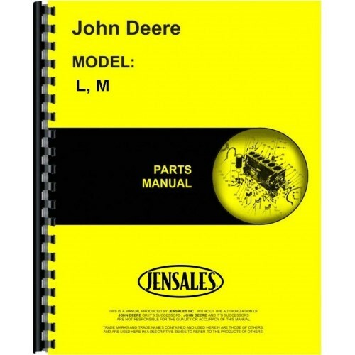 John Deere L M Manure Spreader Parts Manual Catalog pc221