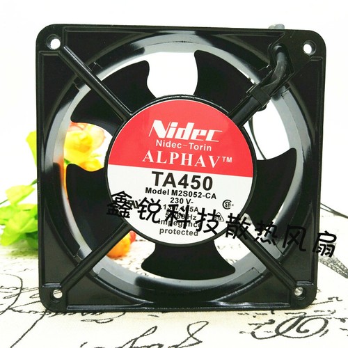 Ventilateur Nidec TA450 A28678-10 - 230V, 12cm (12038) - Pour Refroidissement PC Ou Armoire