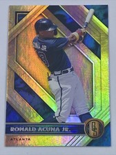 Ronald Acuna Jr. 2021 Topps Gold Standard Baseball #11 Atlanta Braves