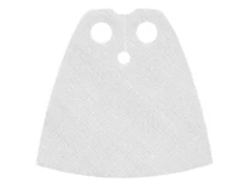 LEGO® Starched White Cape Genuine