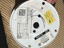 Alpha Wire 5853 / 19 BK001 HOOK-UP STRND  26AWG  BK  1000' Roll 600V 200C **New