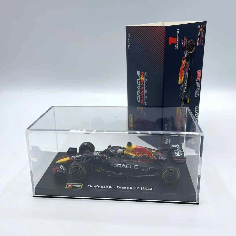 Modellino F1 Bburago Signature 1/43 Red Bull RB18 F1 2022 Max Verstappen - Immagine 4 di 4