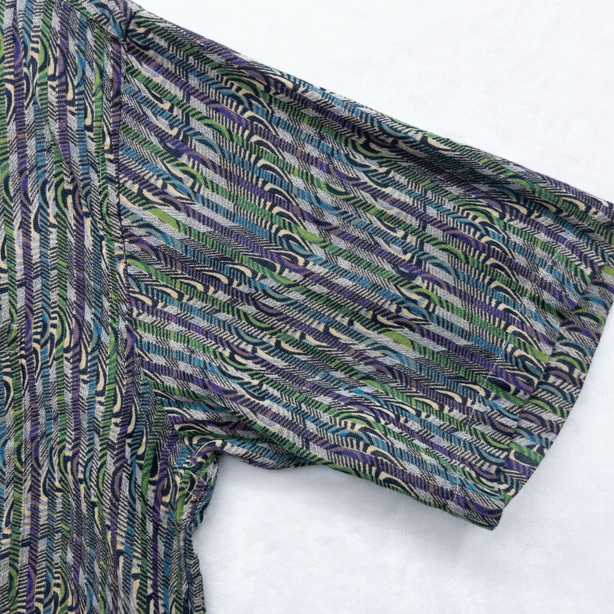 Vintage Jhane Barnes Shirt Mens Medium Geometric Abstract 3D Vintage Jhane Barnes Shirt Mens Medium Geometric Abstract 3D