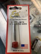 EXCEL B 55520 Drill Bits 6 Assorted Sizes Bag K