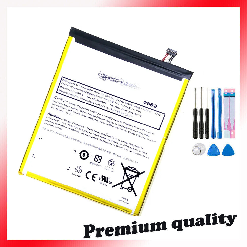 26S1014 Batteria 4750Mah Per Amazon Kindle Fire HD 8" 7a - Foto 9