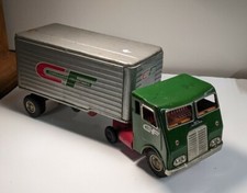 Consolidated Freightways White Freightliner Steel Friction Tractor Trailer