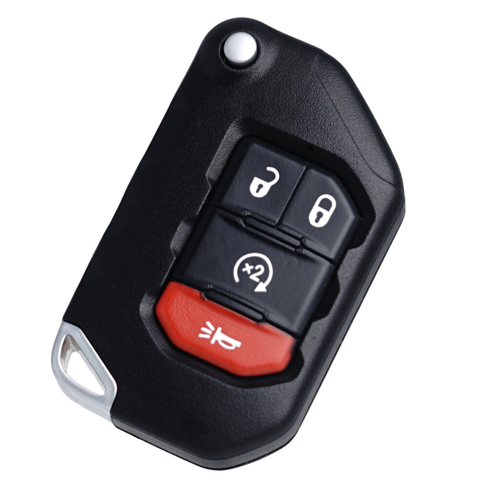 NEW! Jeep WRANGLER / GLADIATOR SMART Proximity Remote Flip Key Fob OHT1130261 - Foto 5