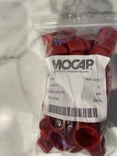 Mocap Pipe Caps red tappered plastic plugs T964/1.09
