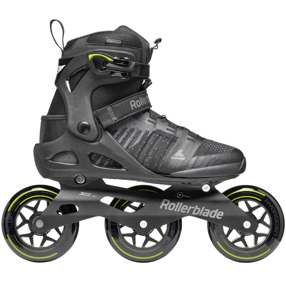 Rollerblade Macroblade 110 3WD Herren Inline-Skates Speed Inliner Schwarz NEU