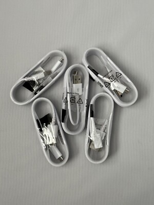 x5 Pack Micro USB Fast Charger Data Charging Cable For Samsung Galaxy Android!