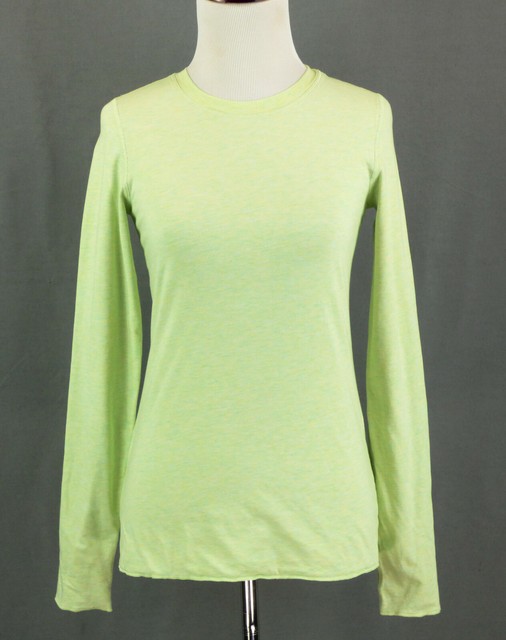 350 Ivivva Lululemon girl light green long sleeve Top t-shirt sport EUC Size 8 | eBay