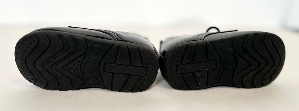 Infant Baby Boy Oxford Shoes Soft Sole Size 4 (18-24 months) - Image 3 of 4