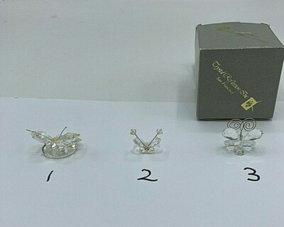 AUSTRIAN CRYSTAL MINI BUTTERFLIES