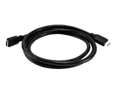High Speed HDMI Extension Cable Black 4K 24Hz 6 feet Monoprice Commercial Series