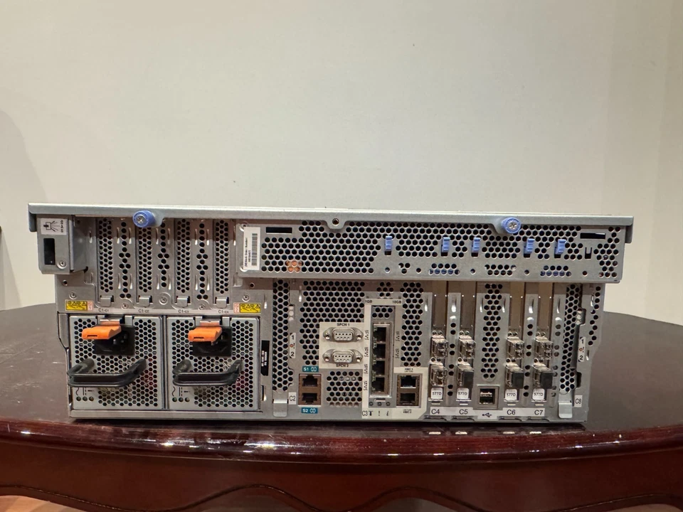 IBM Power 740 Express Server 8205-E6C 2x 0E7358 3.55GHz 12C 3x139GB 128GB RESET - Image 2 of 2