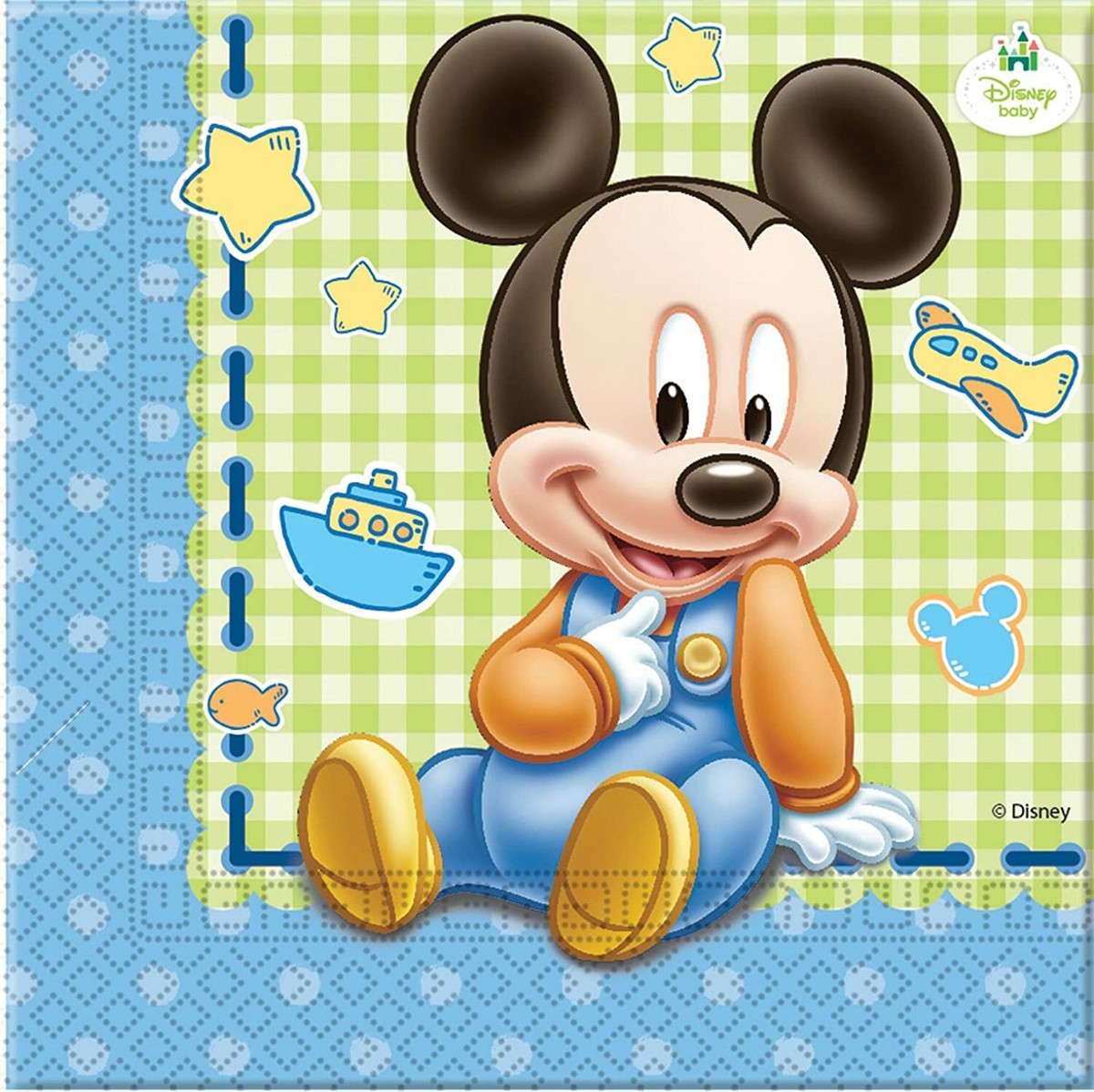 Shower Decorations Royal Mickey Mouse Baby Shower Blue Mickey