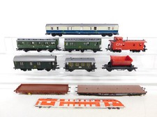 9x wagon Roco H0/DC: wagon przedziałów DB + USA-Caboose CN + wagon pocztowy itp., Wady #CF866-2