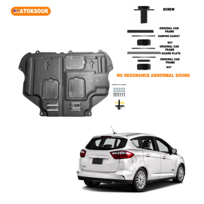 Engine Skid Plate For 2013-2018 Ford C-Max Under Splash Shield Heavy Duty