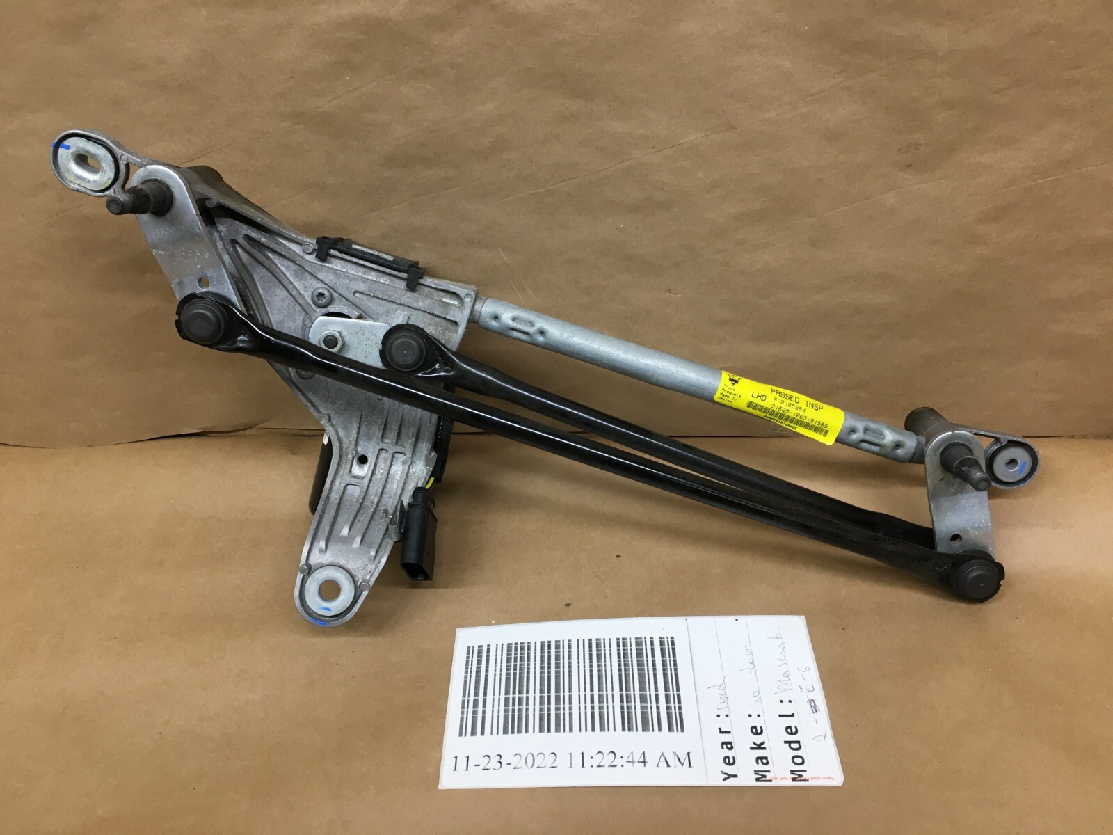 Genuine Windshield Wiper Motor M161 M156 Maserati Ghibli Levante Quattroporte