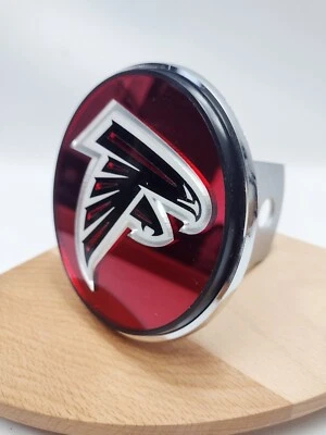  Atlanta Falcons Laser Cut Metal Trailer Hitch Cover - Truck Hitch Cover - NFL  - Image 1 of 4