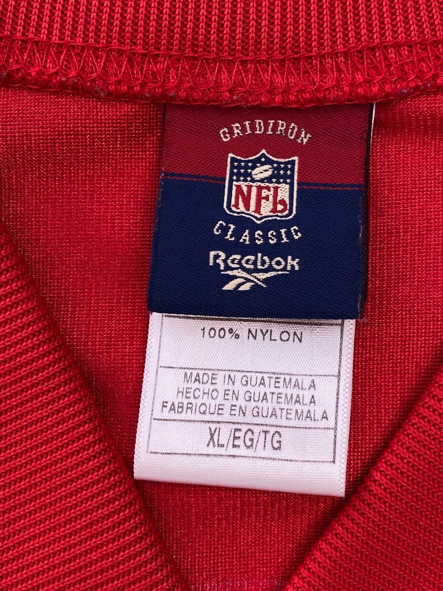 Vintage Reebok Gridiron NFL San Francisco 49ers Joe Montana