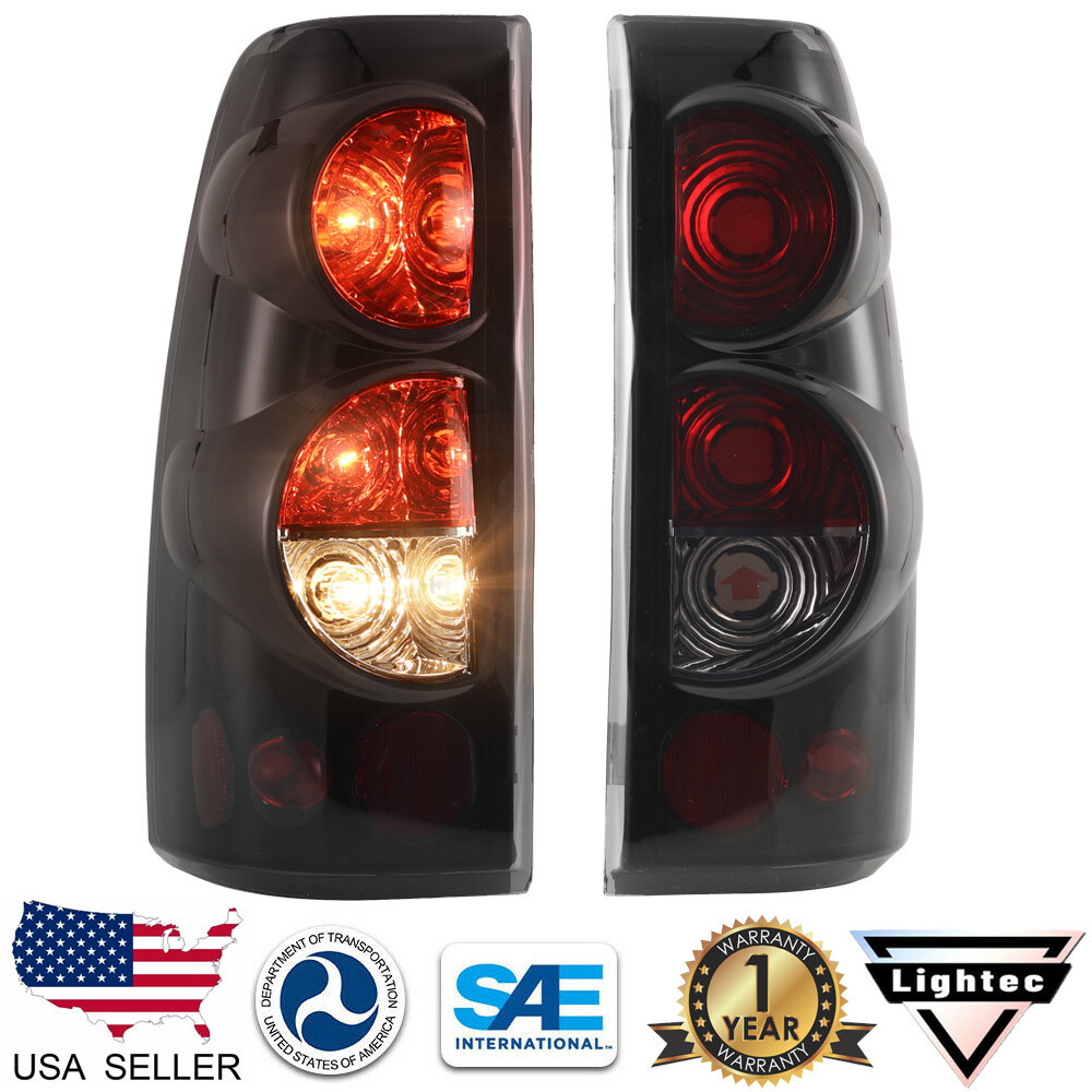 For 1999-2006 Chevy Silverado 1500 2500 3500 GMC Sierra Tail Lights Pair Lamps E - Foto 12
