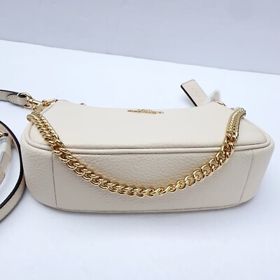 Beige and Off white Coach bag. honestly jus tryna get a little money back. Butter Yellow Coach Trail Bag: Luxe Summer Style | TikTok main image 3