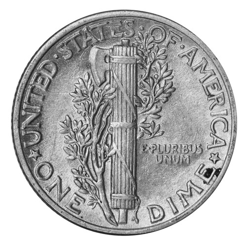1941 -P Mecury Dime 10c 90% Silver US Coin *** Choice AU (SP) - Picture 6 of 7