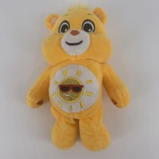 Care Bears Funshine Bear Glitter Plush Bean Stuffed Animal Sun Yellow