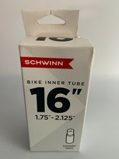 NEW Schwinn 16 Replacement Bike Tire Inner Tube Self Sealing Schrader Valve