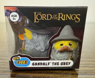 Mini Tubbz -Gandalf the Grey -The Lord of the Rings -Rubber Duck -Approx 2'' High