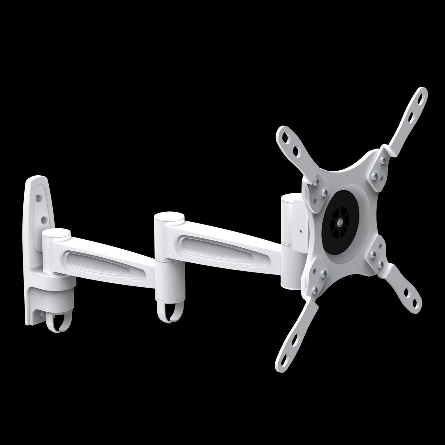 Fits LS32BM501E SAMSUNG 32"" WHITE TV WALL BRACKET SWIVEL & TILT
