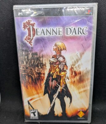 JEANNE D'ARC - PSP - SEALED - BRAND NEW - FREE SHIPPING - JEANNE D ARC