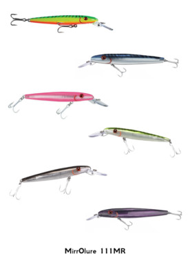 L&S MirrOlure BIG GAME 111MR Trolling Bait 60G Angelköder Salzwasser robust