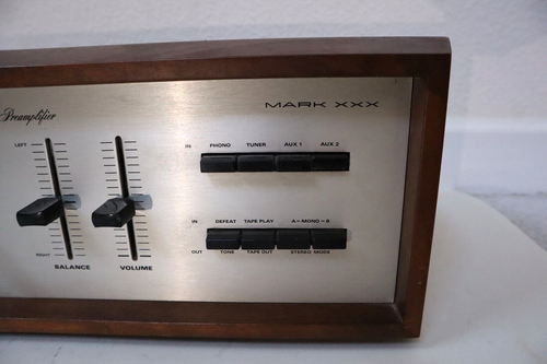 SAE Mark XXX MK30 Solid State Stereo Preamplifier -Tested Working - Picture 4 of 12