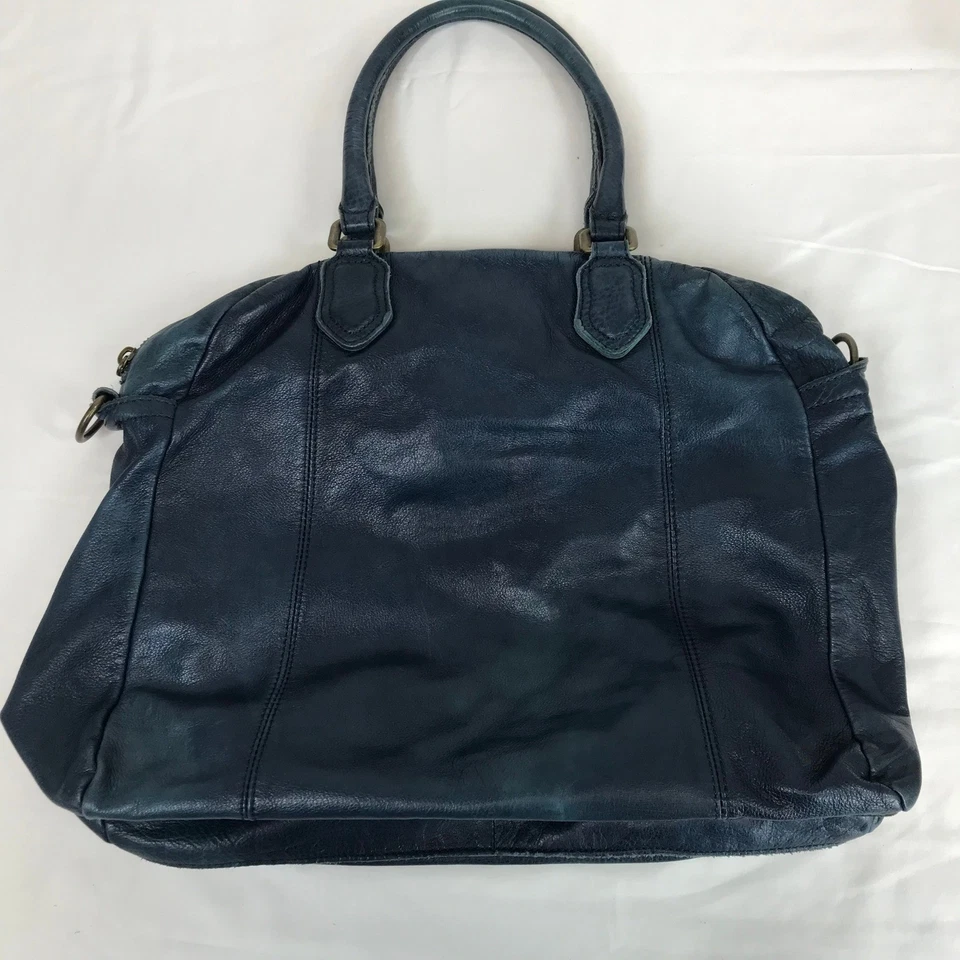 Bolso de hombro Liebeskind Berlin de cuero de vaca azul verdoso Foto 4 de 4