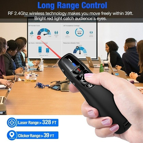 Wireless Presenter Remote Clicker for PowerPoint Presentation Remote, RF 2.4GHz - 第 11/14 張圖片