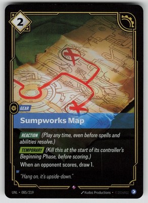 Sumpworks Map Foil Rare Unleashed 085/219 Riftbound NM