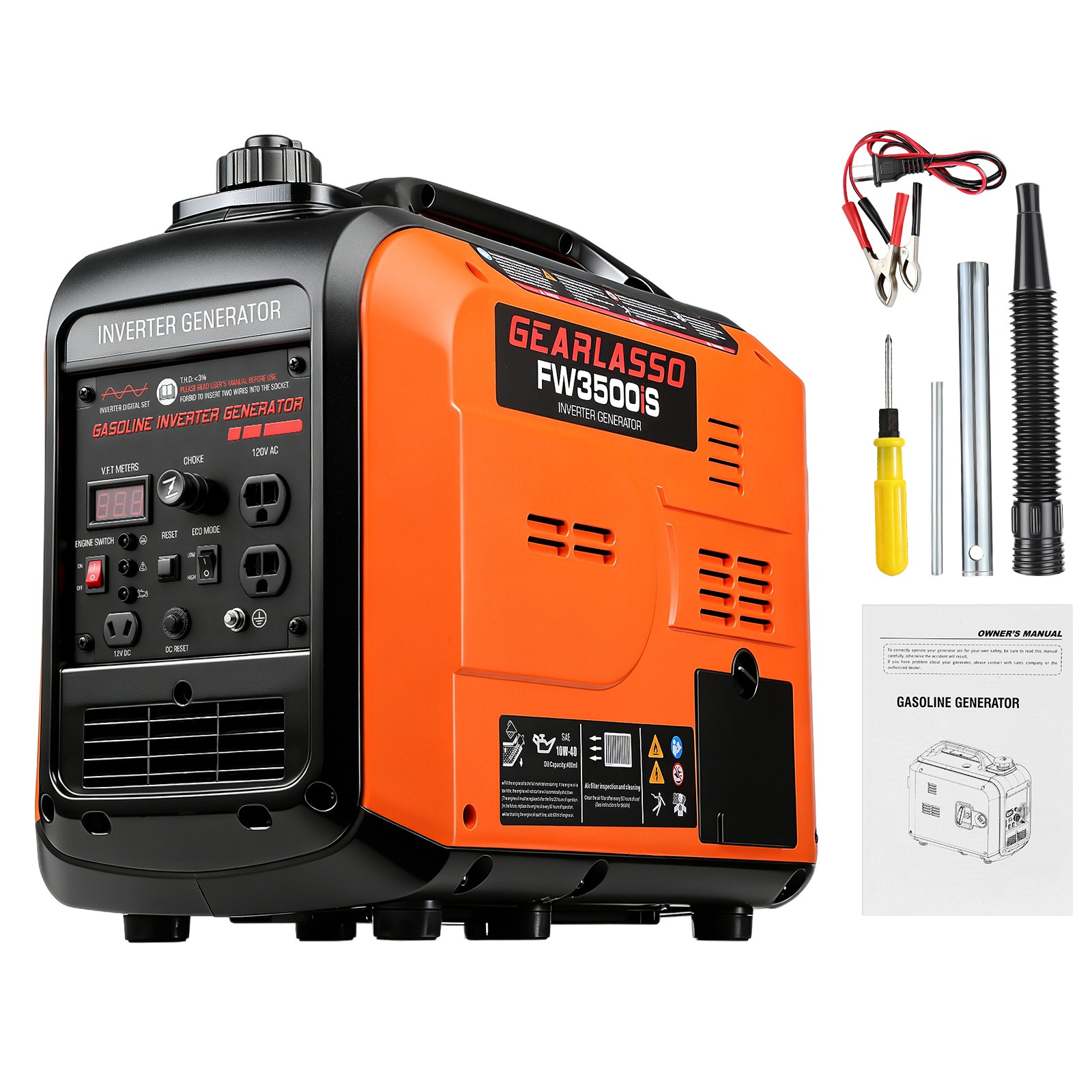 Gas Powered Quiet For Home Backup Construction