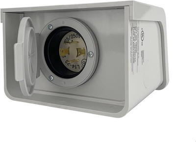 Corporation PBN20 20 Amp NEMA 3R Power Inlet Box for Generators up to 5,000 Runn