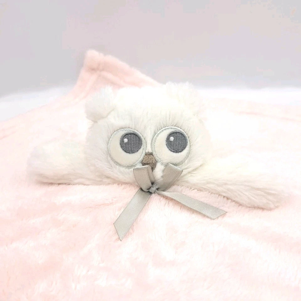 Детское одеяло And Beyond для девочки розовое защитное одеяло сова - Изображение 3 из 4