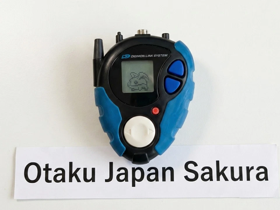 Bandai Digimon Adventure 02 D-3 Digivice Ver.3 Black Blue Pedometer Tested JP D3 - image 1 of 4