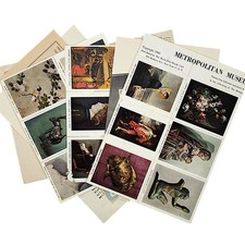 Metropolitan Museum, Selection of Poster Stamps and Other Advertisements, NY