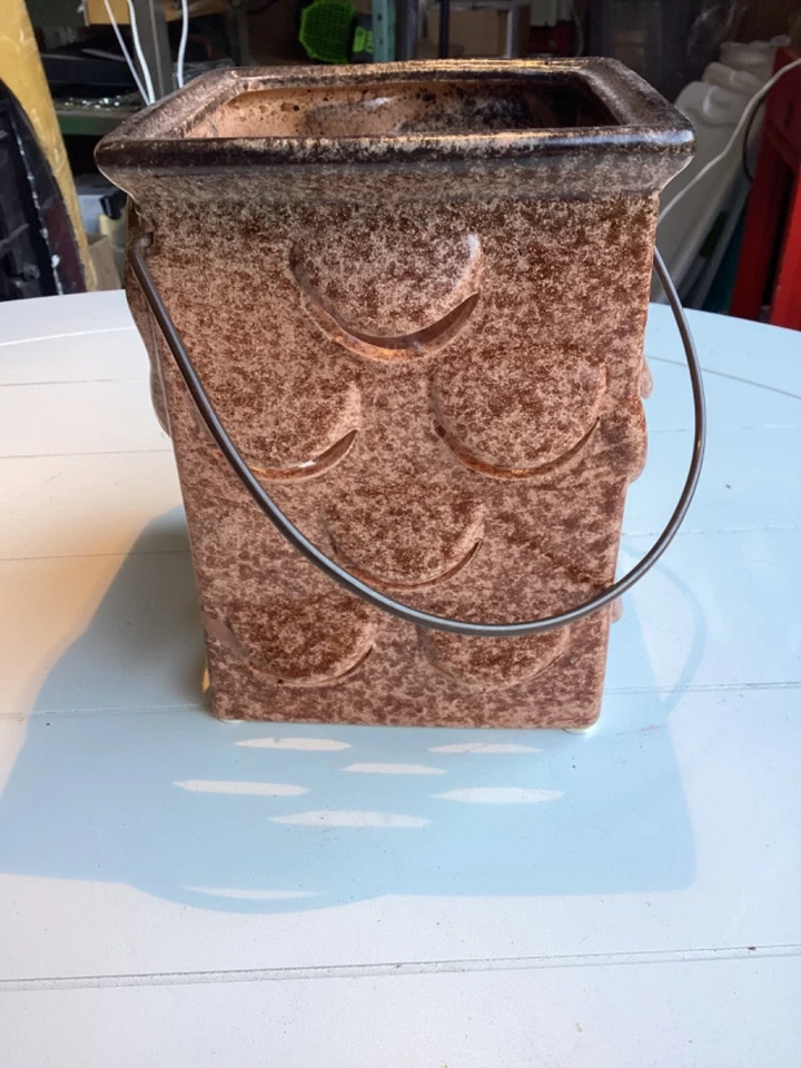 Elephant Ceramic Candle Holder Lantern Amazing Detailing Table Top or Hang EUC - Image 4 of 4