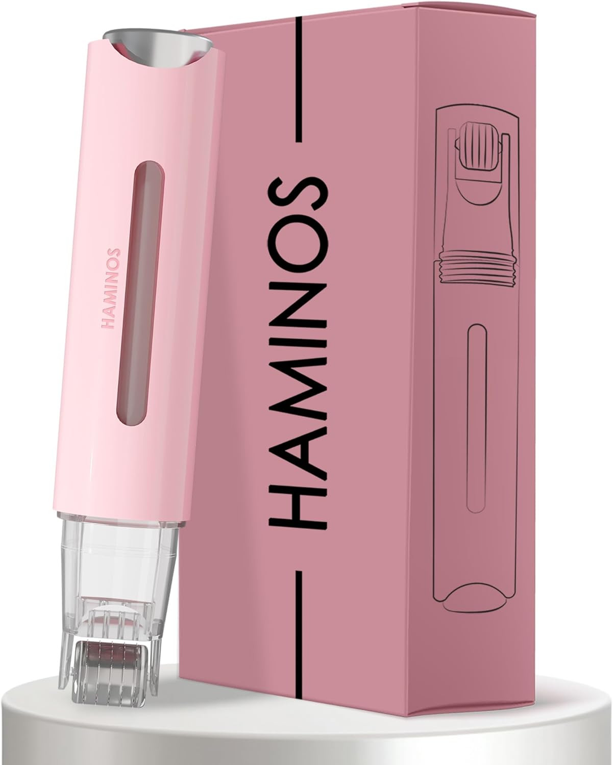 Derma Roller Smagliature e Rughe 2.0: Trattamento Urto con Serbatoio