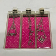Sanrio Hello Kitty Jewelry Strap Set 3pcs 2005 Heisei Retro Used